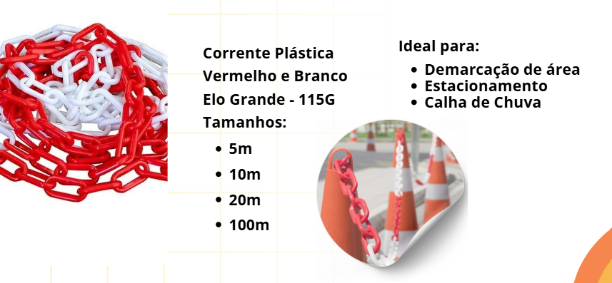 Corrente Plástica 115G