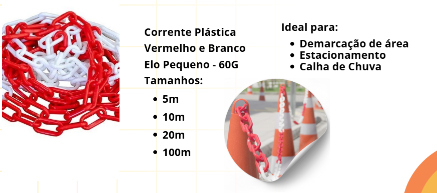 Corrente Plástica 60G